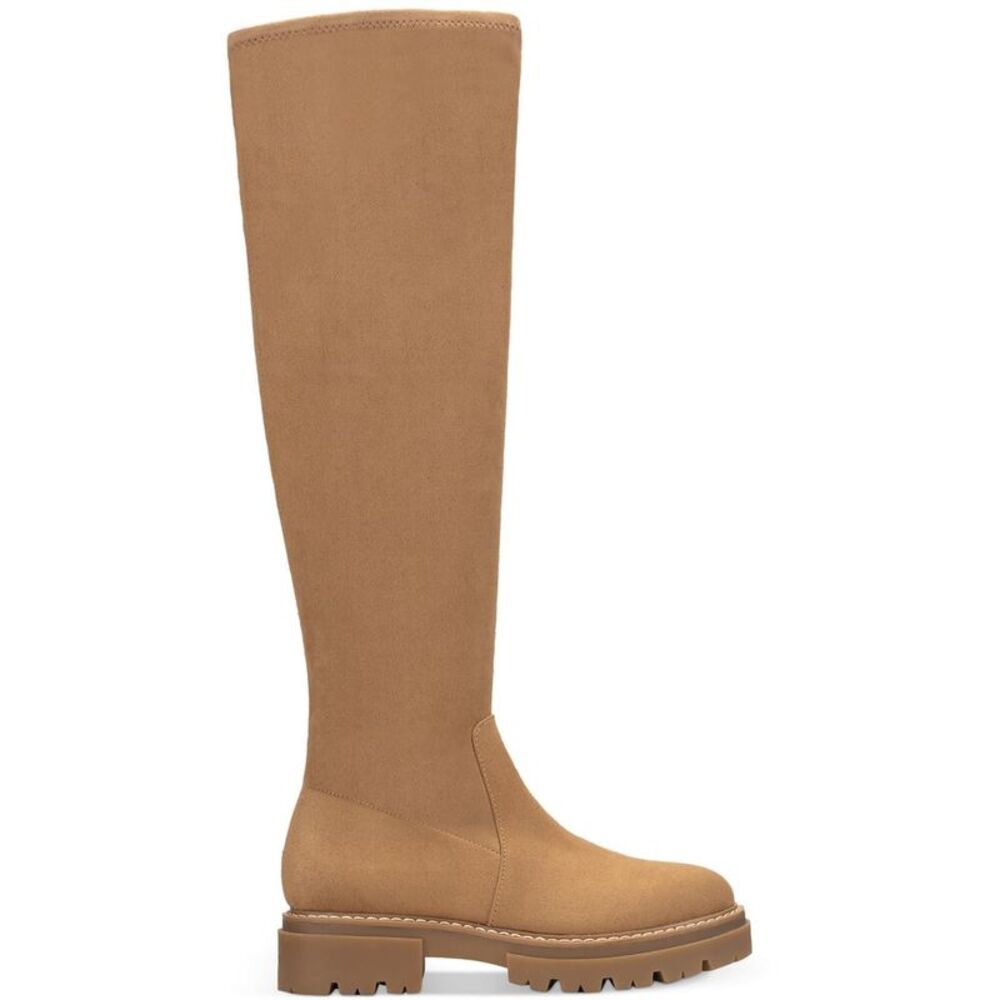 SUN STONE Womens Brown Jacksonn Round Toe Block Heel Zip-Up Boots Shoes 9 M - Picture 3 of 3